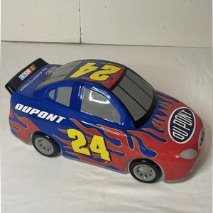 Nascar Jeff Gordon #24 Dupont cookie jar 2004 collectable Race car storage